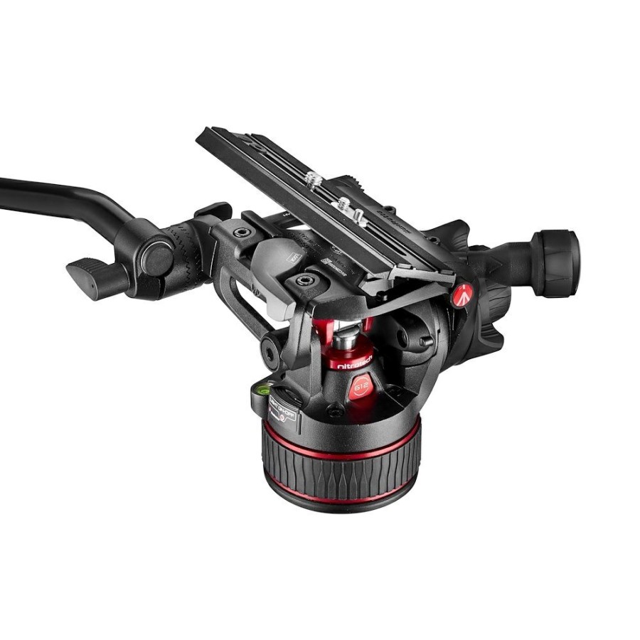 Statywy wideo Manfrotto | Nitrotech 612 Profesjonalna Glowica Wideo Plynna Przeciwwaga