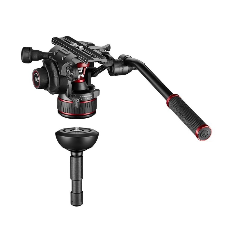 Statywy wideo Manfrotto | Zestaw Video Nitrotech 612, Twin Carbon, Dolna Rozporka