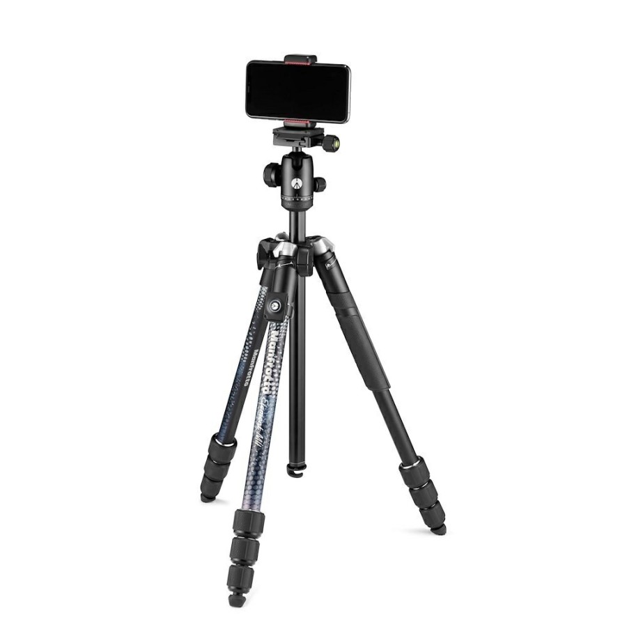 Statywy Foto Manfrotto | Element Mii Statyw Alu Z Klamra I Wyzwalaczem, Czarny