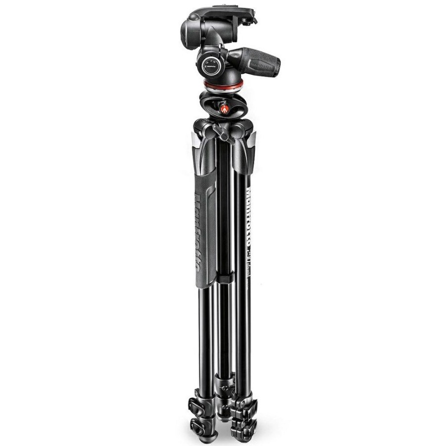 APARAT Manfrotto | 290 Dual Alu 3 Sekcje, Kolumna Q90, Zestaw Z Glowica 3W