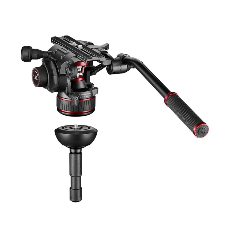 Statywy wideo Manfrotto | Zestaw Video Nitrotech 612, Twin Carbon, Srodkowa Rozporka