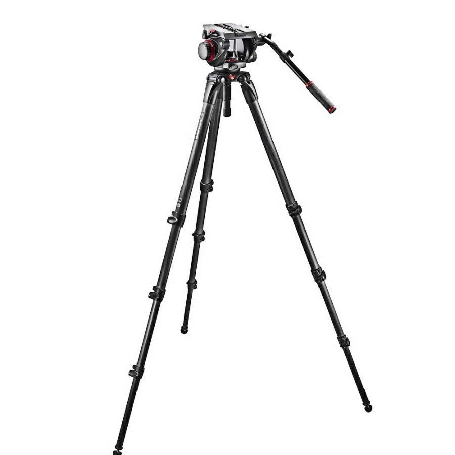 Statywy wideo Manfrotto | Zestaw Wideo Statyw 536 Carbon, Glowica 509Hd, Torba 100Pnhd