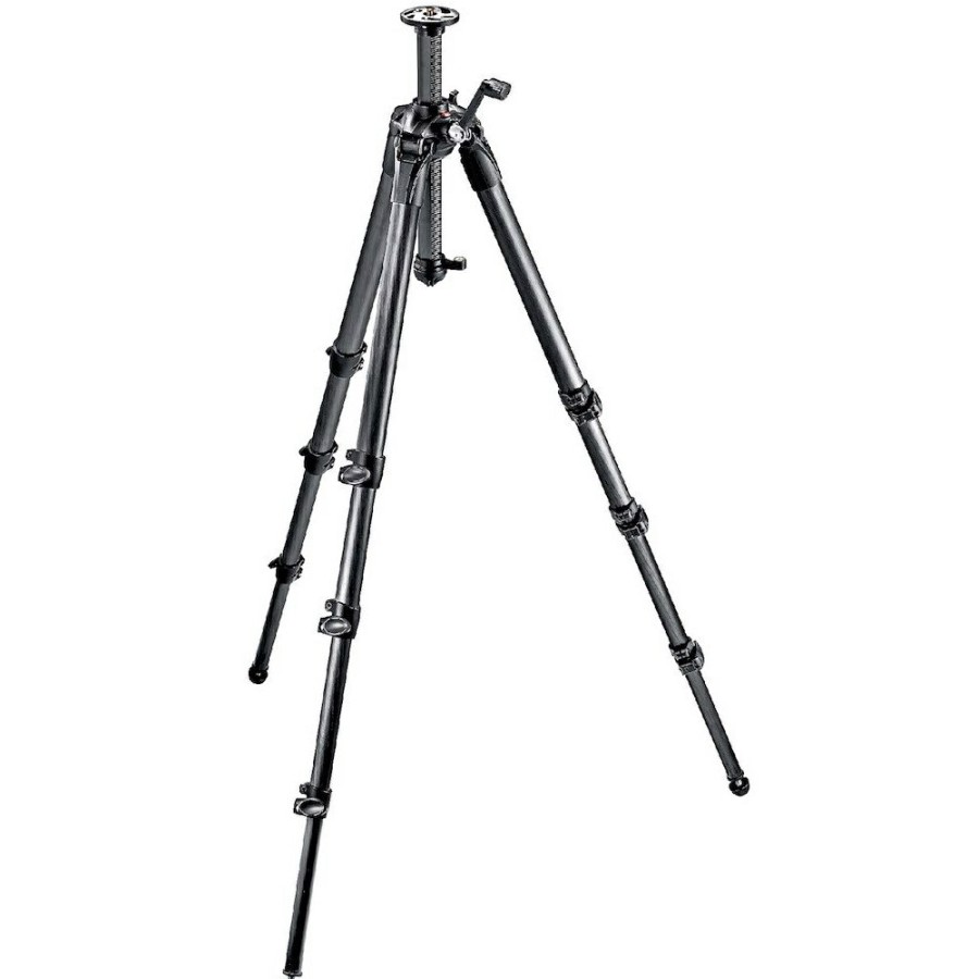 Statywy Foto Manfrotto | 057 Statyw, 4 Sekcje, Precyzyjna Kolumna Na Korbe, Carbon