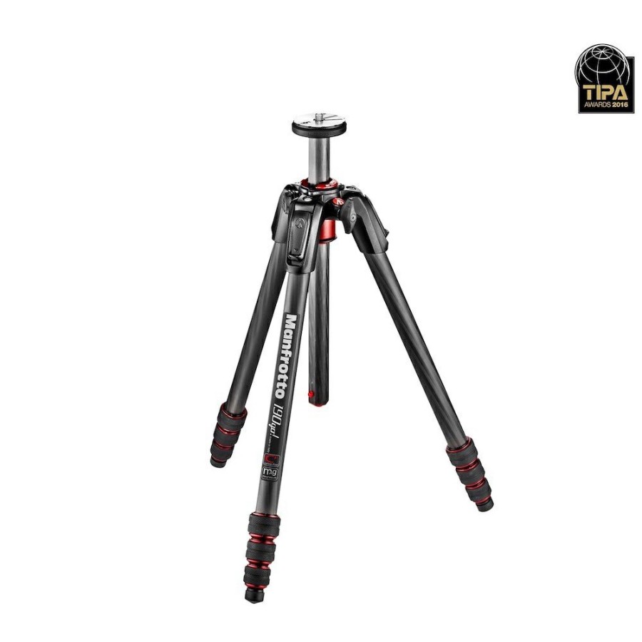 Statywy Foto Manfrotto | 190Go! M Statyw, 4 Sekcje, Skretne Zaciski, Carbon