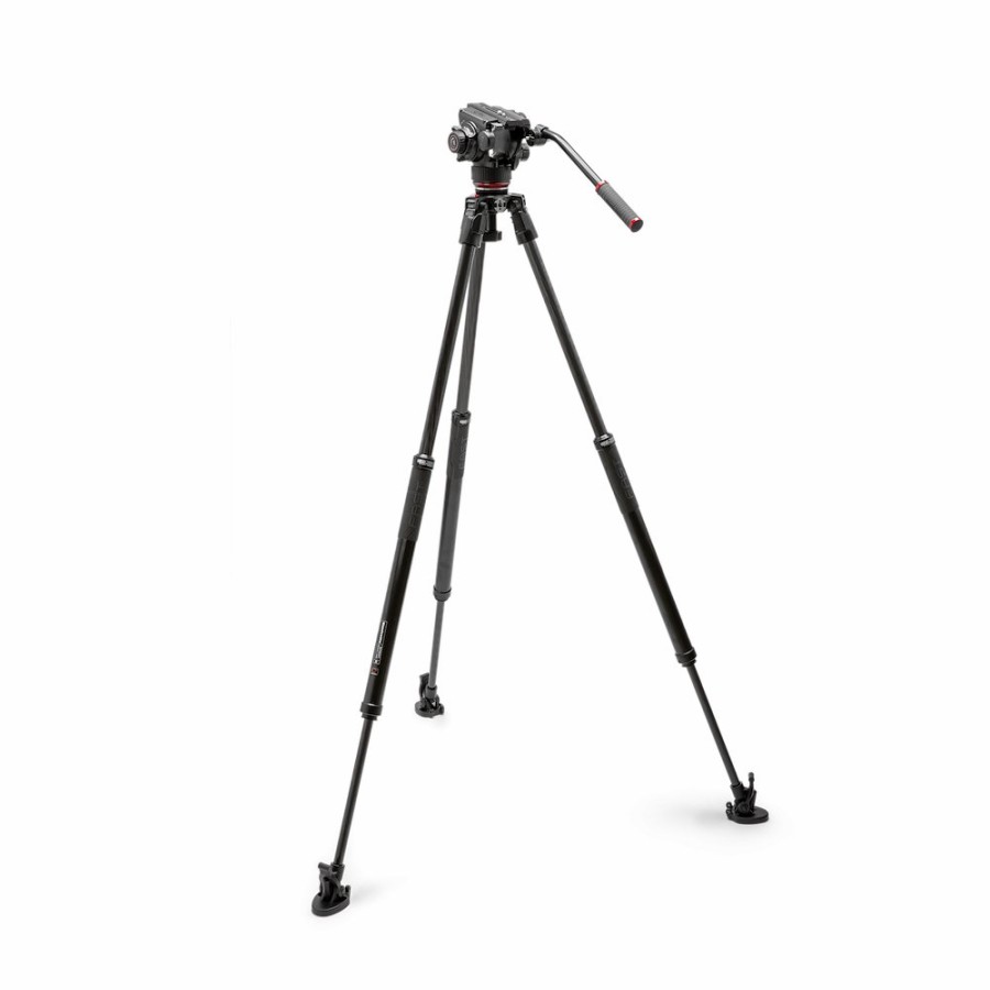 Statywy wideo Manfrotto | Zestaw Video 504X, 635 Single Fast Carbon