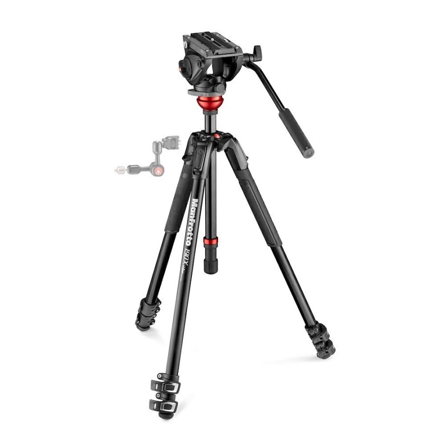 Statywy wideo Manfrotto | Zestaw Wideo Glowica 500 I Statyw 190X